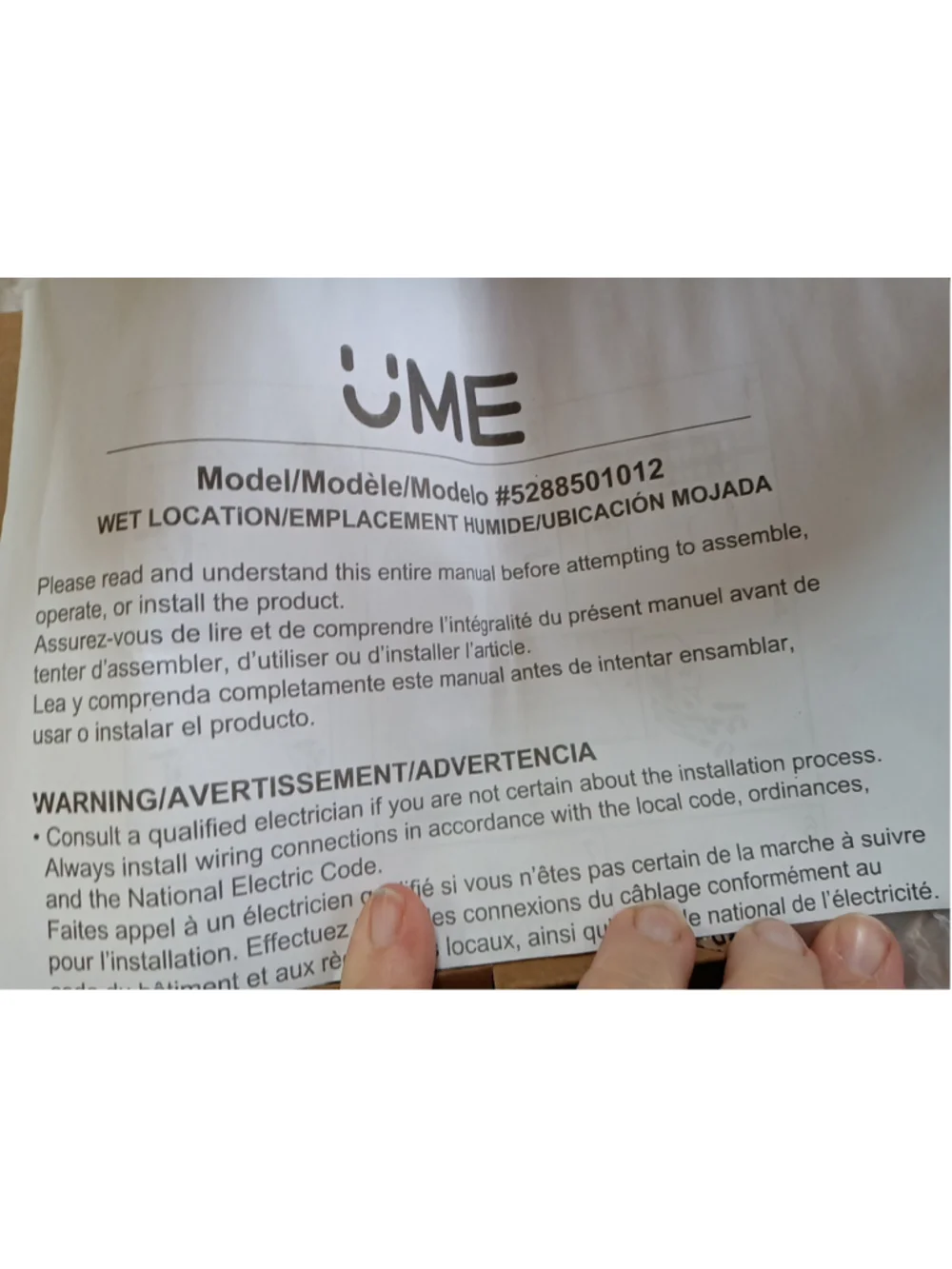 UME led outdoor